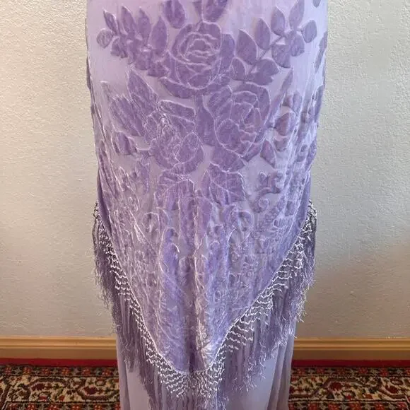 Dreamy vintage lavender slip dress - Picture 5 of 8